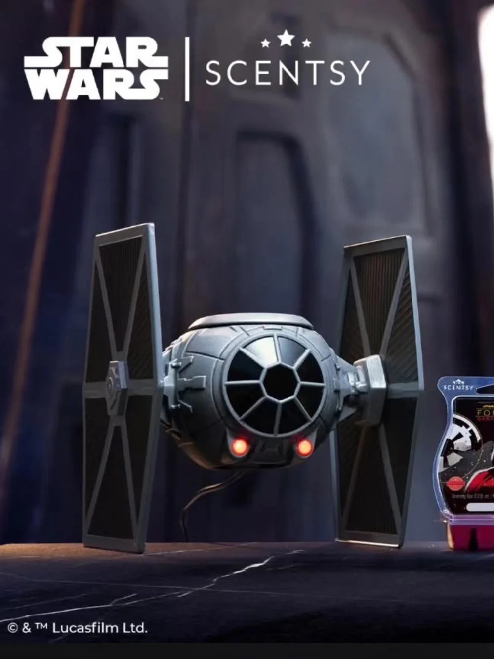 Scentsy Star Wars TIE Fighter™ – Wax Warmer Disney NIB